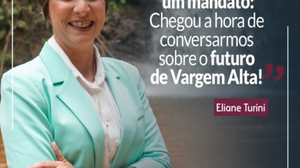 Vamos disputar um mandato: Chegou a hora de conversarmos sobre o futuro de Vargem Alta