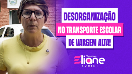 Transporte escolar em Vargem Alta: atraso de salários e falta de organização